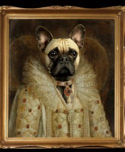 Madonna in Gold Vintage Frame