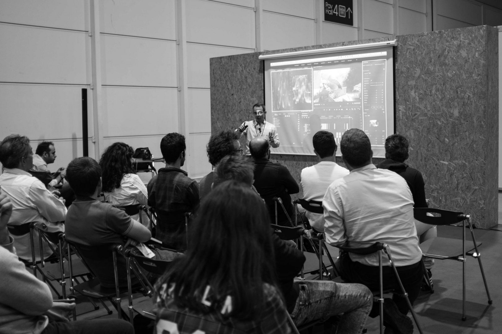 Eduardo Angel presenting "The Most Essential Video Gear for Small Crews"